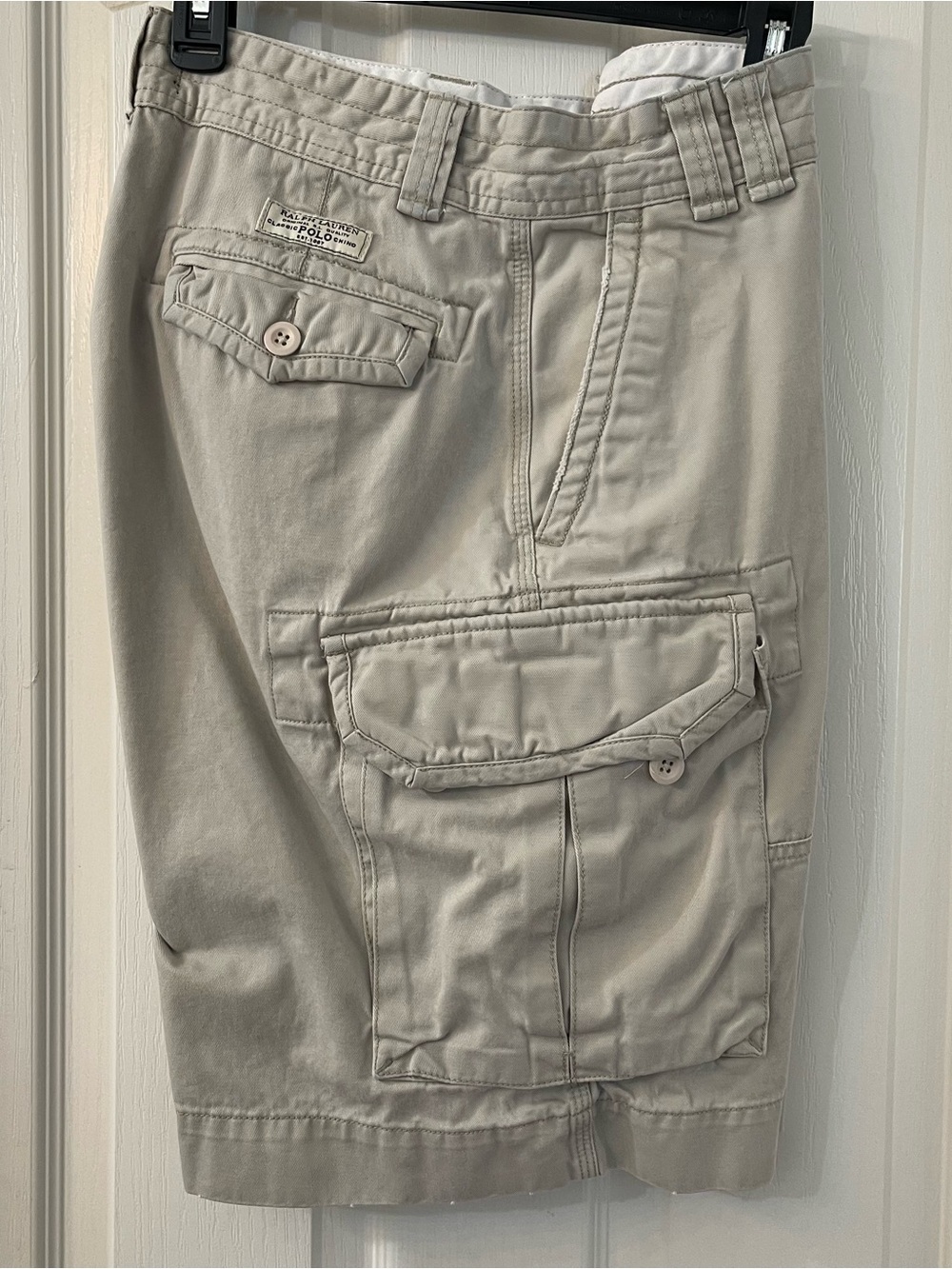 Polo by Ralph Lauren Cargo Short - Khaki (Lt Gray or Concrete) Mens: 32